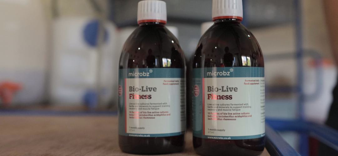 An image of two bottles of Bio-Live Fitness