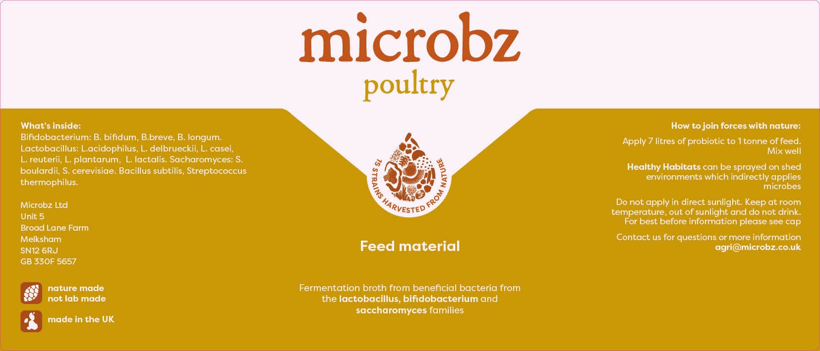 Poultry fermentation broth