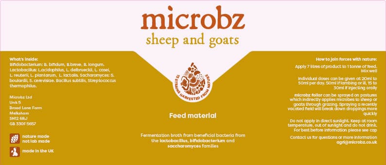 Sheep and goat fermentation broth