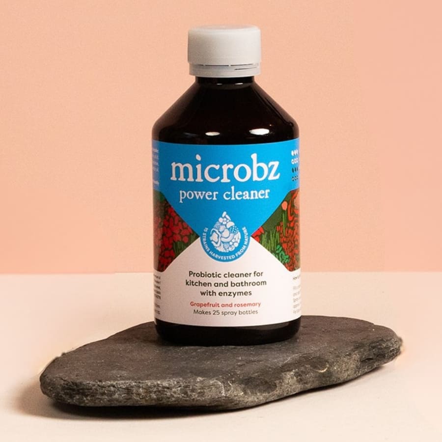 microbz power cleaner | probiotic concentrate | makes 25 spray bottles